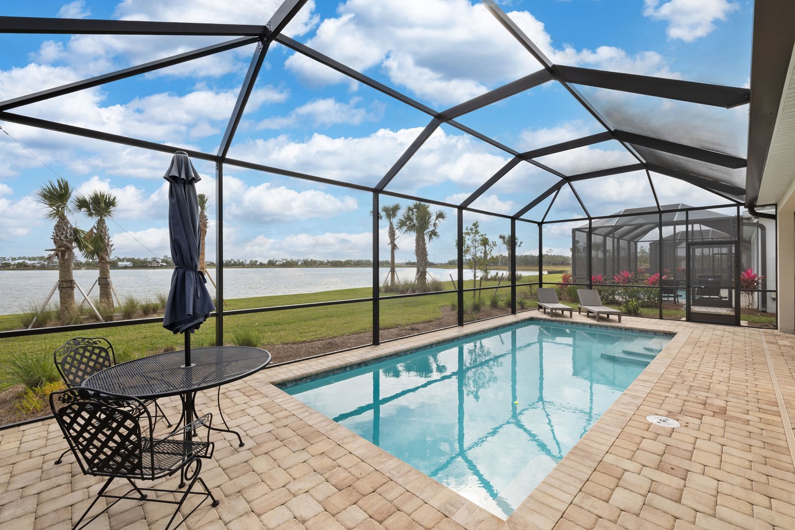 Poolside Dining Area
